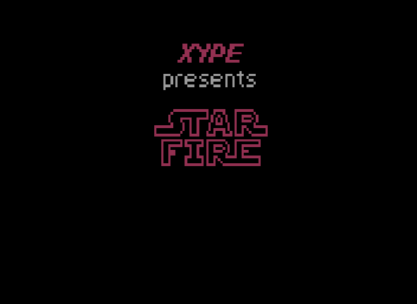 Star Fire - Explosions! Title Screen